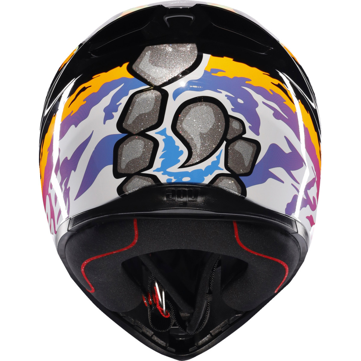 AGV #2118394003-039-M - K1 S Helmet - Bezzecchi 2023 - Medium