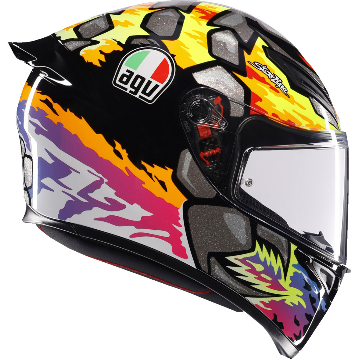 AGV #2118394003-039-M - K1 S Helmet - Bezzecchi 2023 - Medium