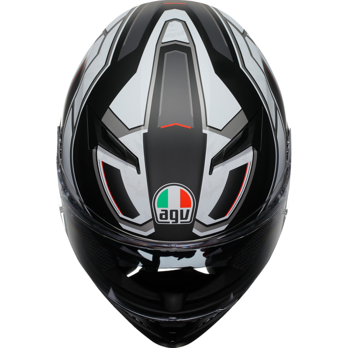 AGV #2118381004-019-S - K3 Helmet - Rivia - Matte Black/White - Small
