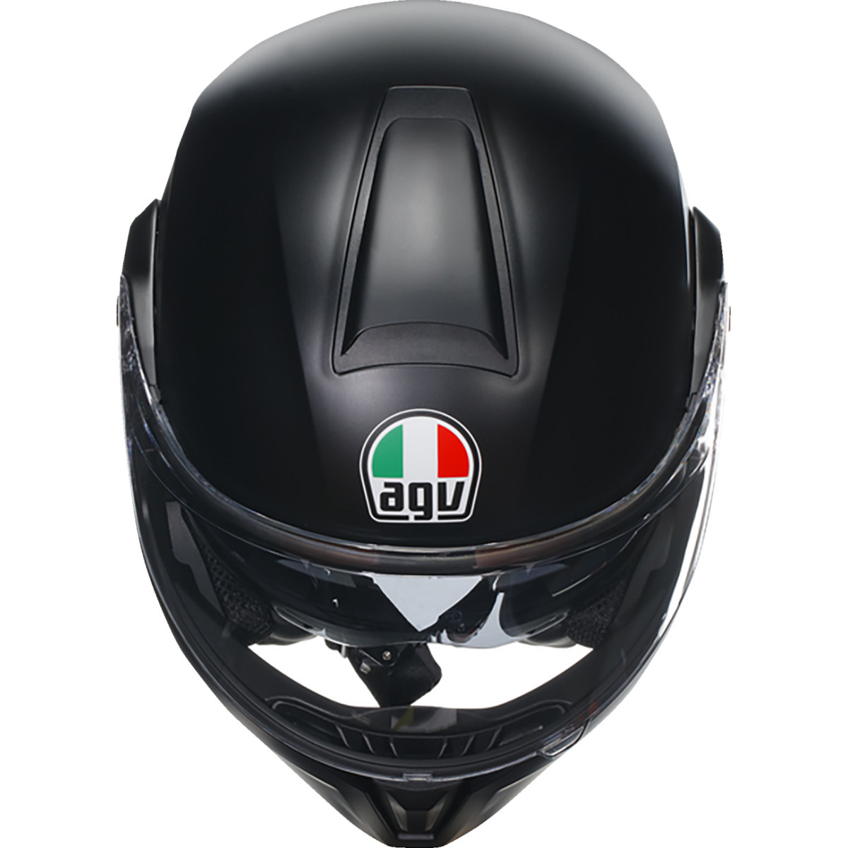 AGV #2118296002001M - Streetmodular Helmet - Mono - Matte Black - Medium