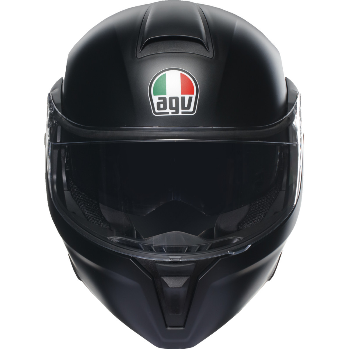 AGV #2118296002001M - Streetmodular Helmet - Mono - Matte Black - Medium