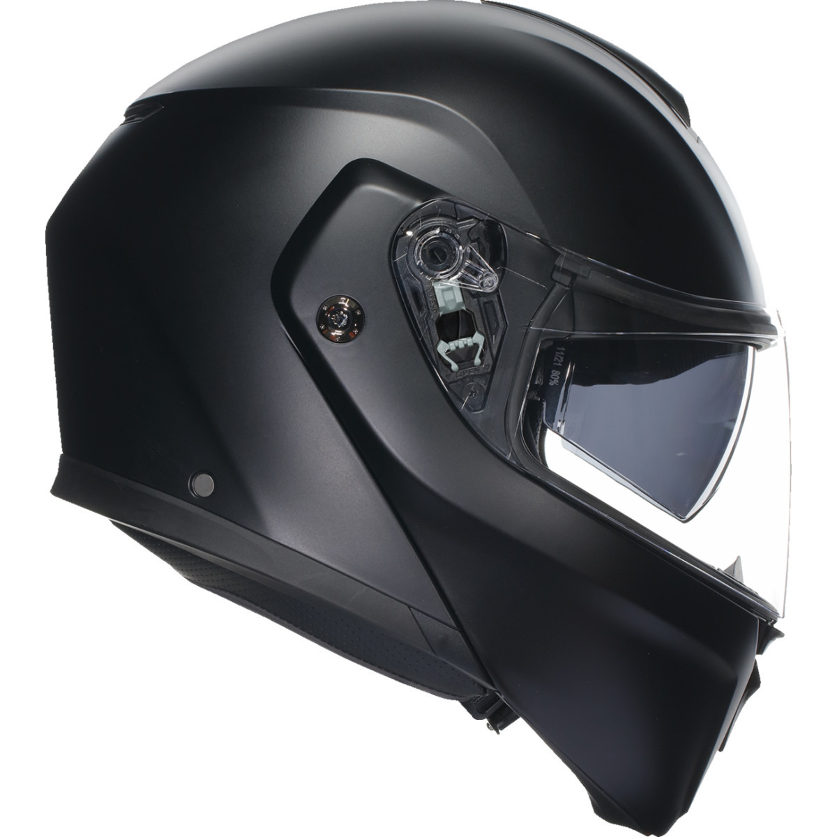 AGV #2118296002001XL - Streetmodular Helmet - Mono - Matte Black - XL