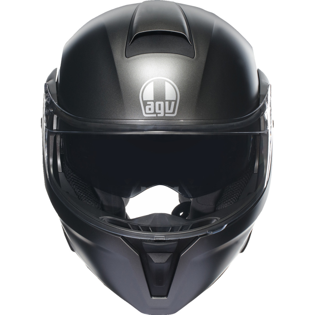 AGV #2118296002009M - Streetmodular Helmet - Mono - Matte Gray - Medium