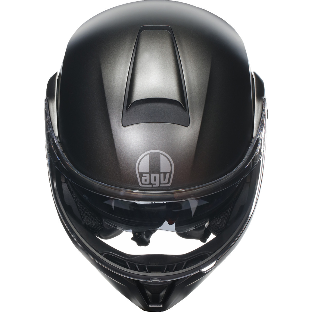 AGV #2118296002009L - Streetmodular Helmet - Mono - Matte Gray - Large