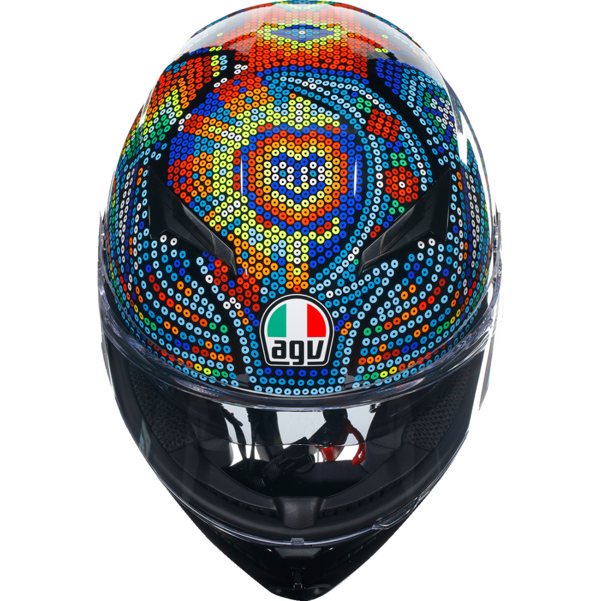AGV #21183810040012X - K3 Helmet - Rossi Winter Test 2018 - 2XL