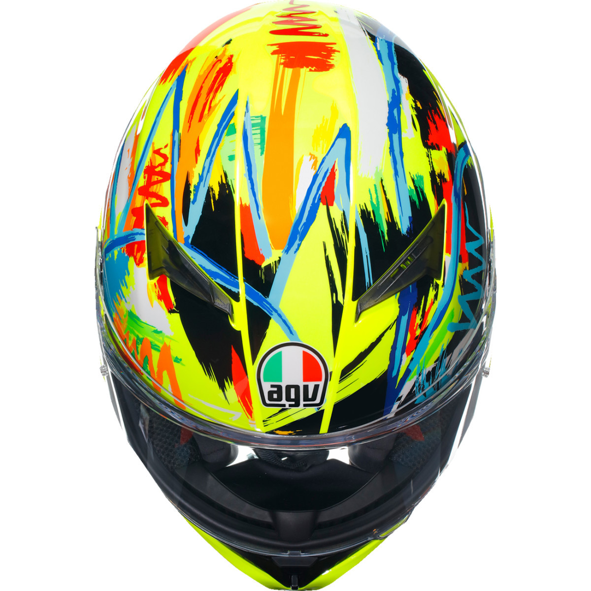 AGV #2118381004003L - K3 Helmet - Rossi Winter Test 2019 - Large