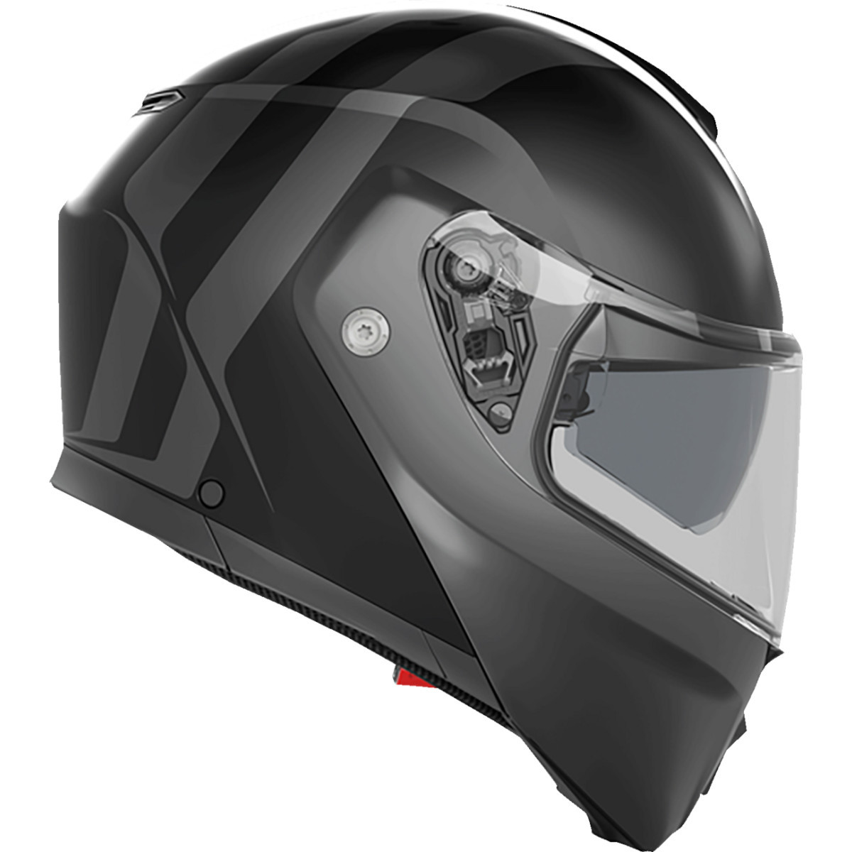 AGV #2118296002005L - Streetmodular Helmet - Resia - Matte Black/Gray - Large