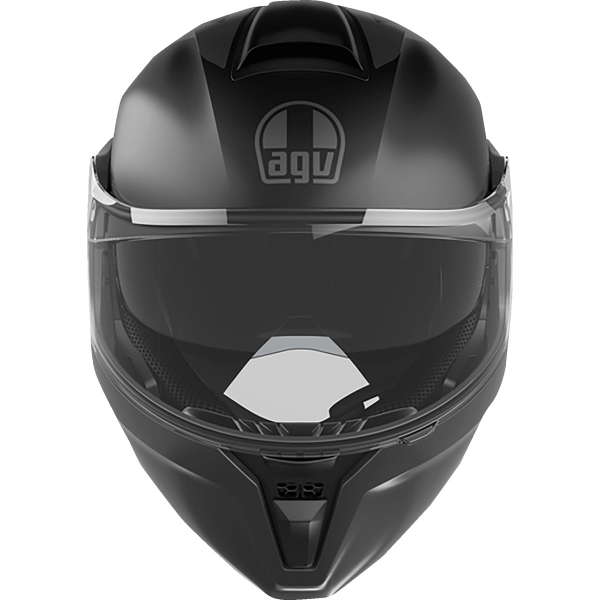 AGV #2118296002005L - Streetmodular Helmet - Resia - Matte Black/Gray - Large