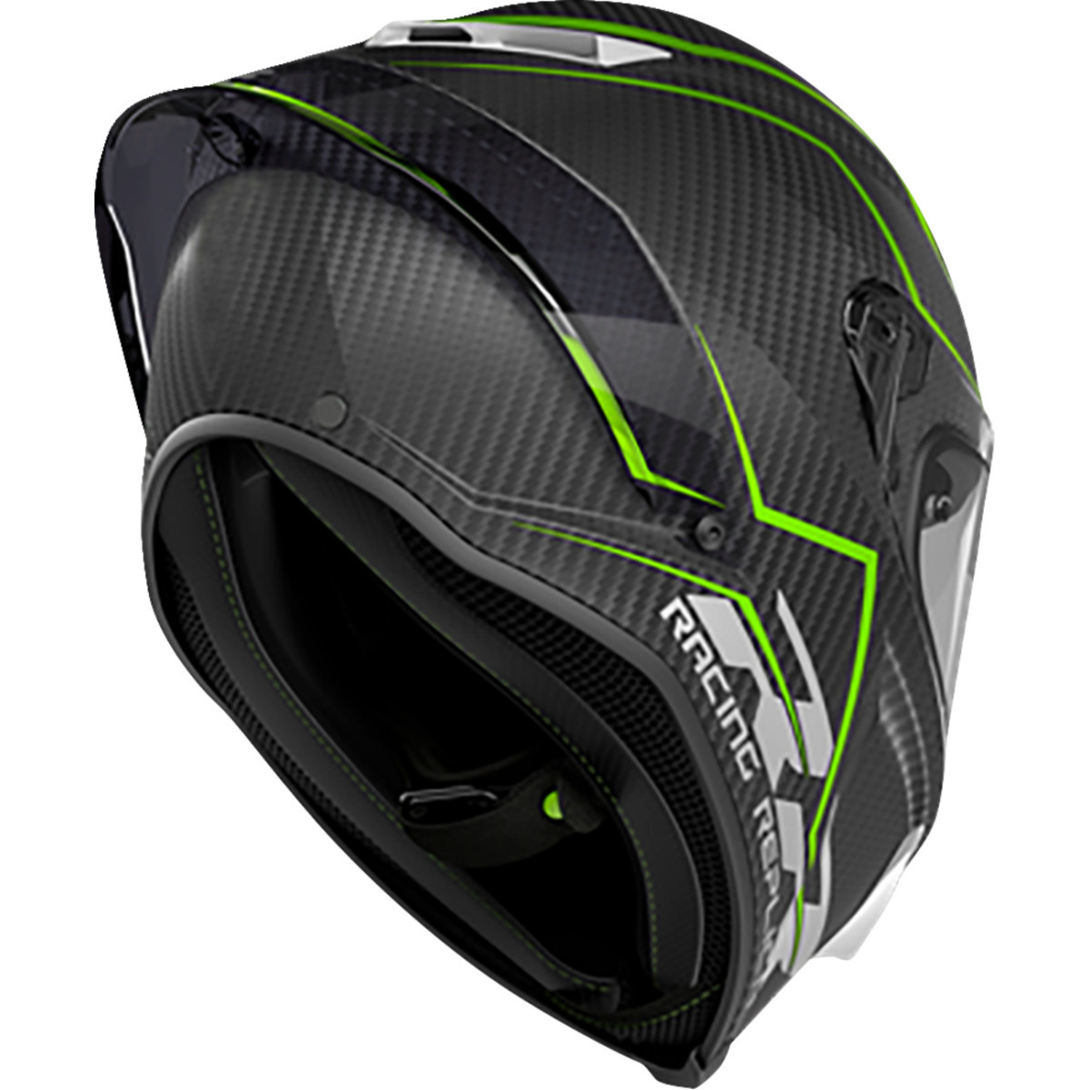 AGV #2118356002-018-XXL - Pista GP RR Helmet - Performante - Carbon/Lime - 2XL