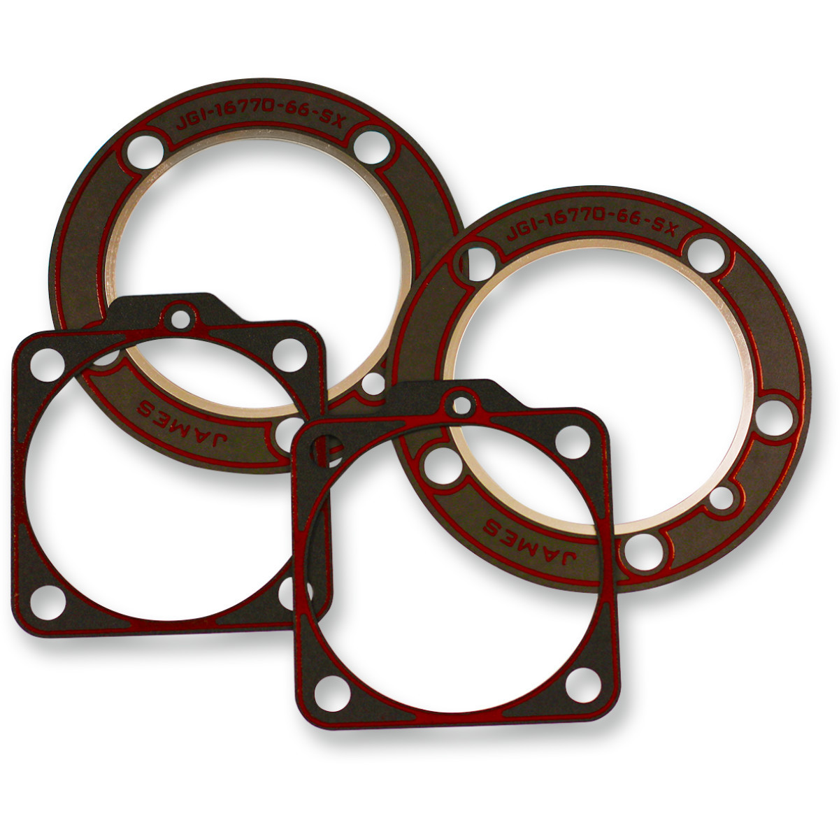 James Gasket #16770-66-SXK - Head/Base Gasket - Big Bore - '66-'84 Shovelhead