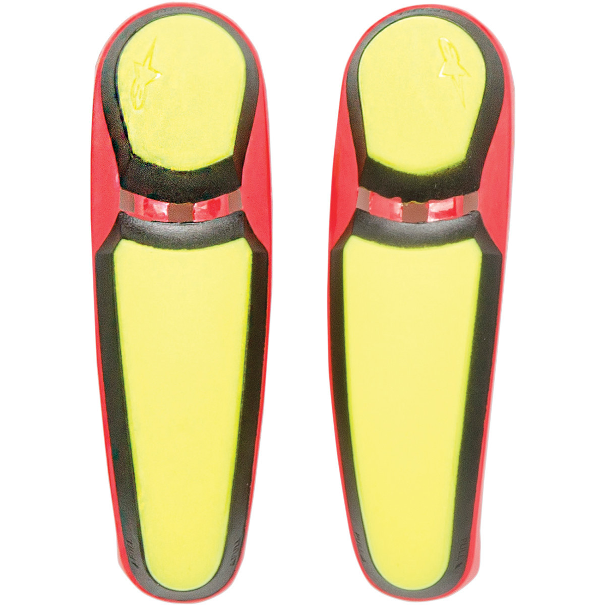 Alpinestars #25SLISMX11-53 - Toe Sliders - Yellow/Red