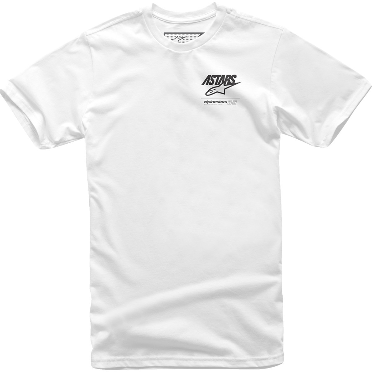 Alpinestars #121372018202X - Back Mix T-Shirt - White - 2XL