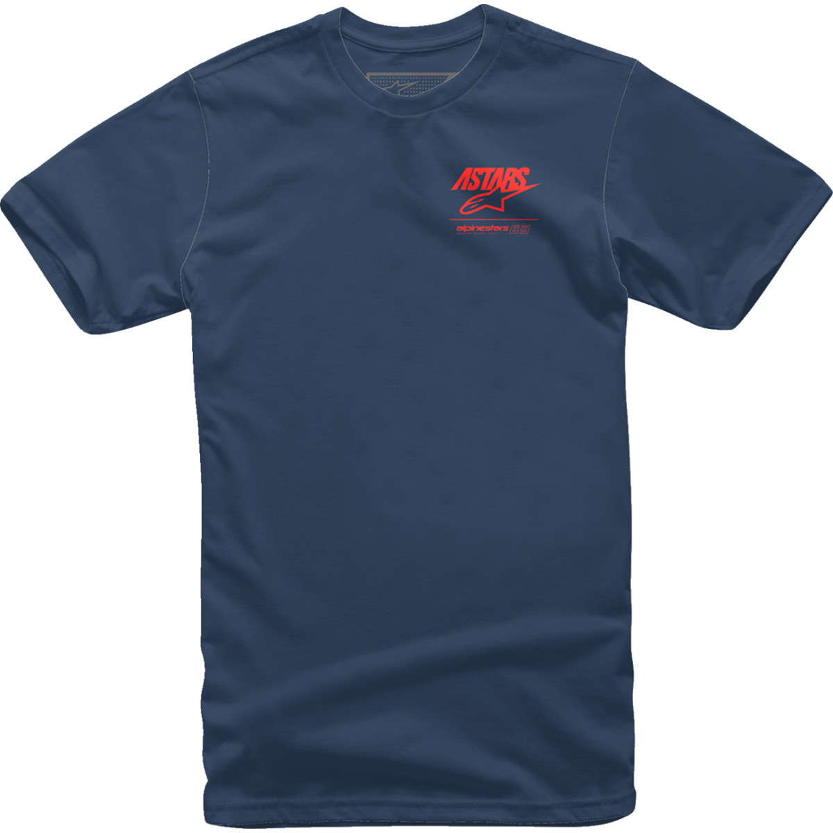 Alpinestars #12137201870M - Back Mix T-Shirt - Navy - Medium