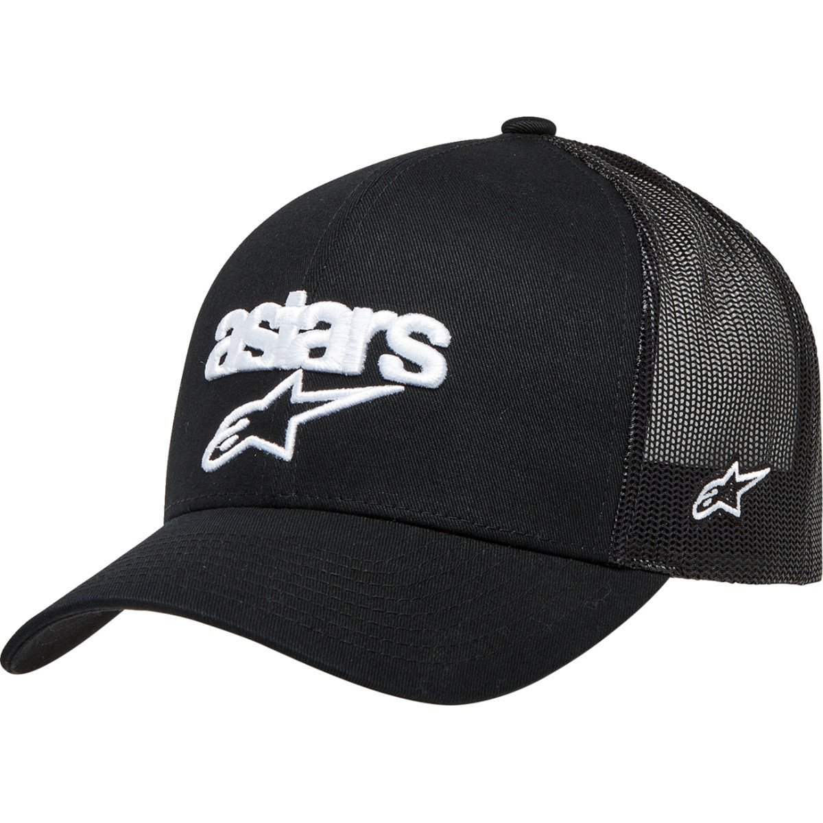 Alpinestars #1232-81040-1020 - Pedigree Hat - Black/White - One Size