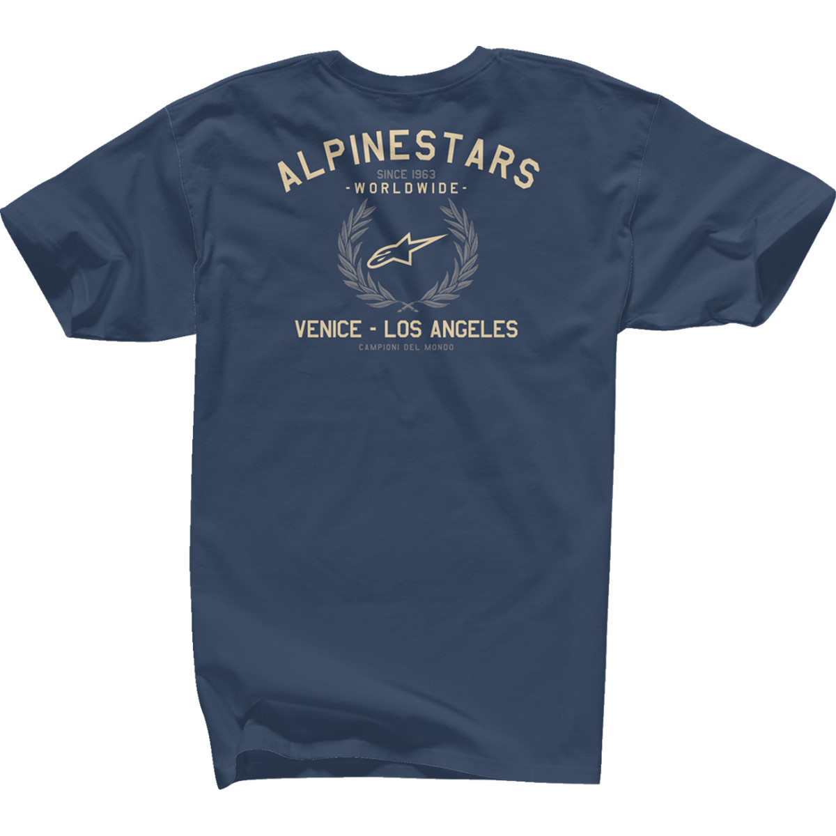 Alpinestars #12137258070XXL - Wreath T-Shirt - Navy - 2XL