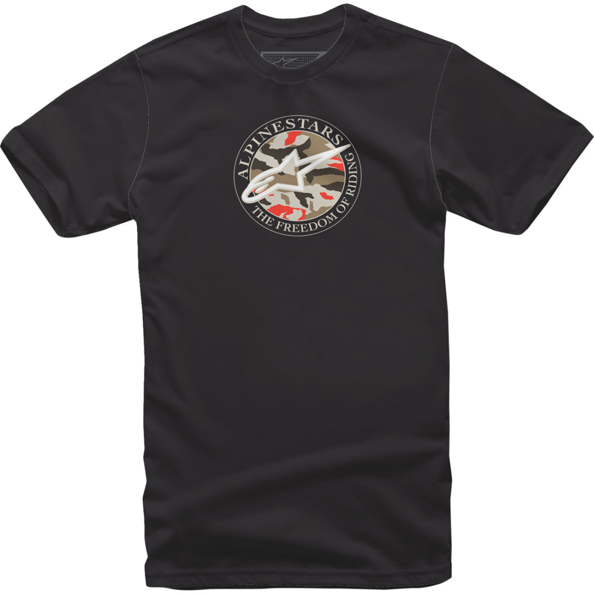 Alpinestars #12137266010M - Dot Camo T-Shirt - Black - Medium