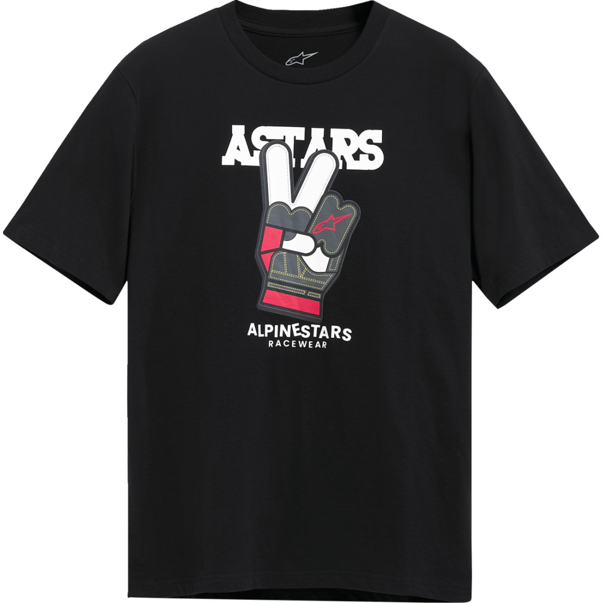 Alpinestars #1244-72120-10-M - Peaceout CSF T-Shirt - Black - Medium