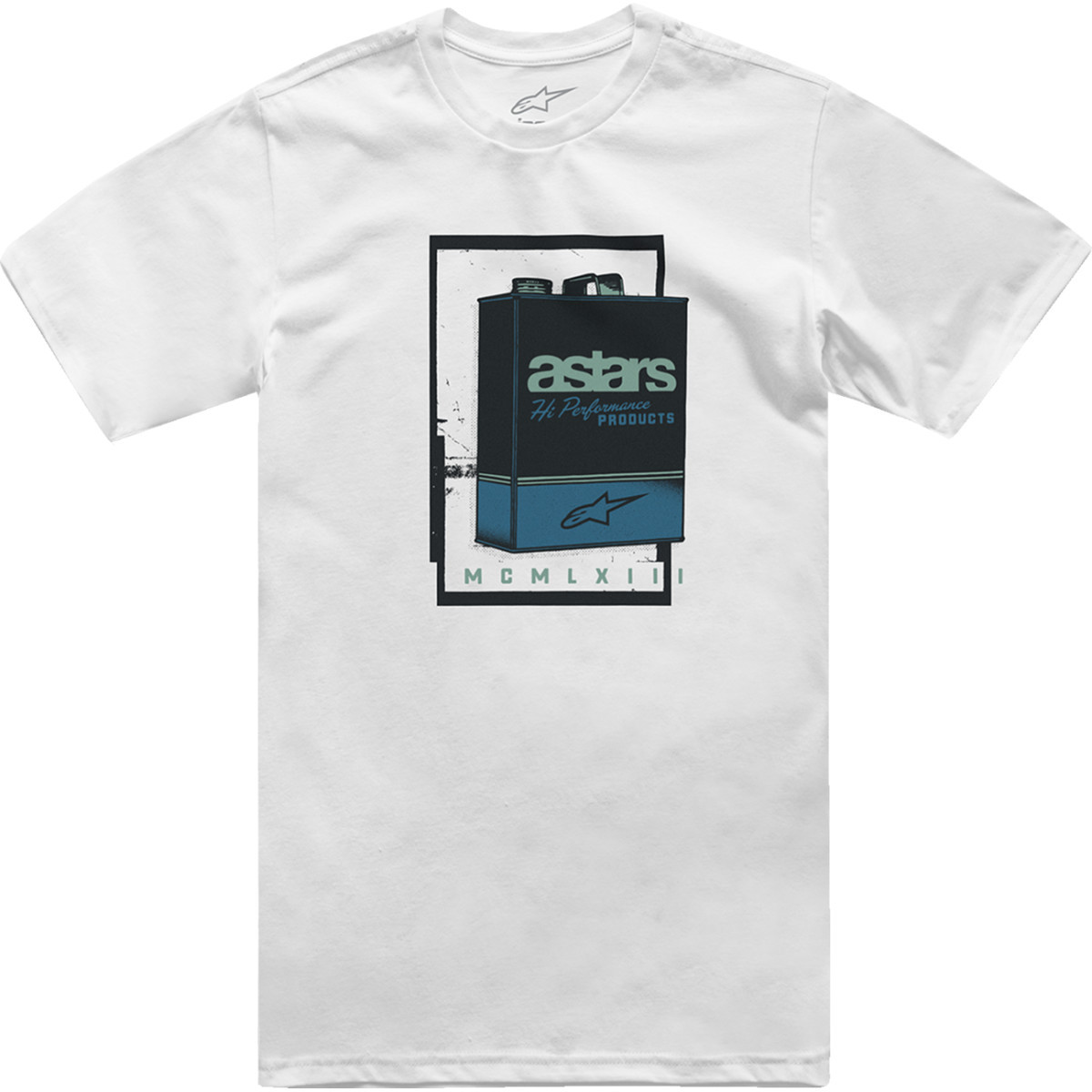 Alpinestars #1214-73140-20-2X - Galun T-Shirt - White - 2XL