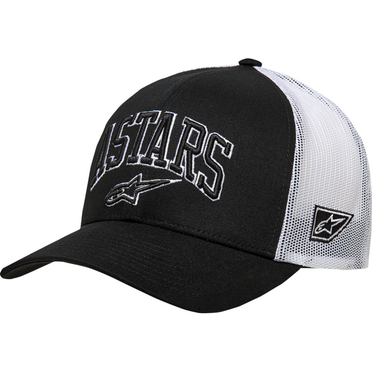 Alpinestars #1214-81717-1020-OS - Dunker Hat - Black/White - One Size