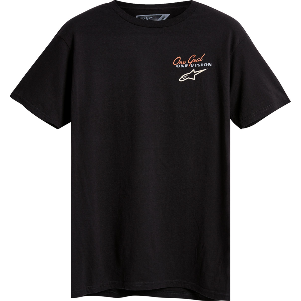 Alpinestars #123372150102XL - Flagged T-Shirt - Black - 2XL