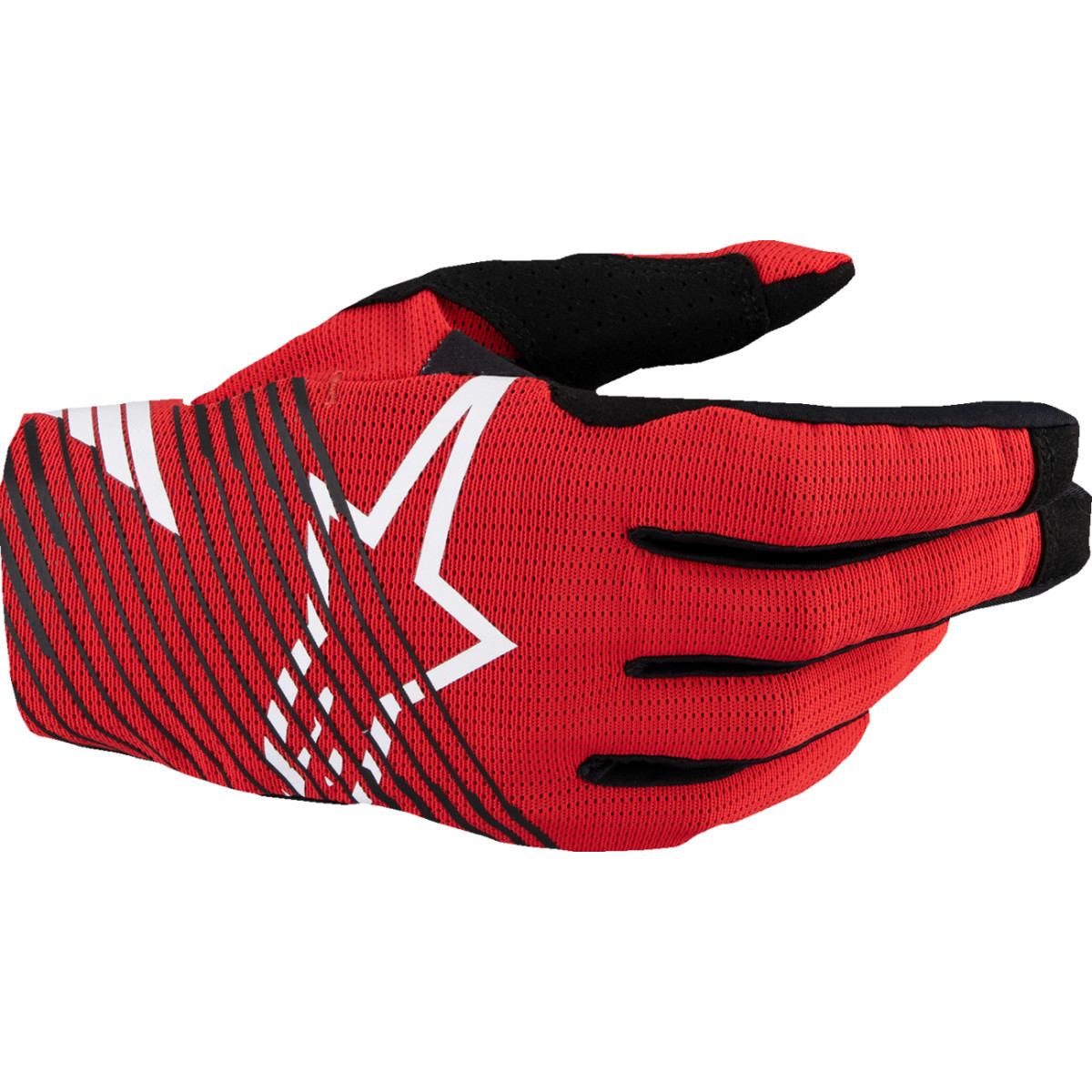 Alpinestars #3560325-3010-S - Radar Pro MX Gloves - Bright Red - Small