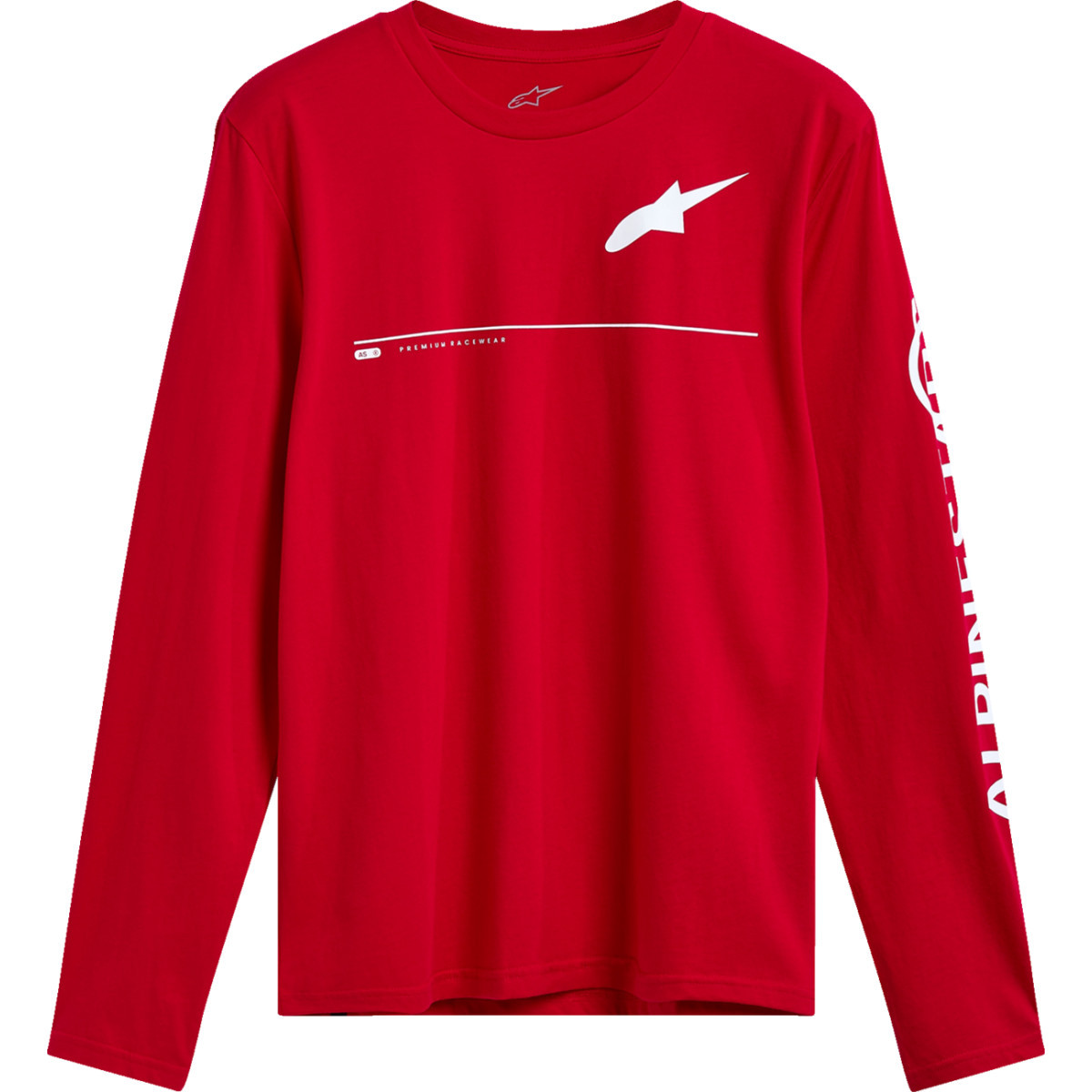 Alpinestars #1215-71200-30-2X - Committed Long-Sleeve CSF T-Shirt - Red - 2XL