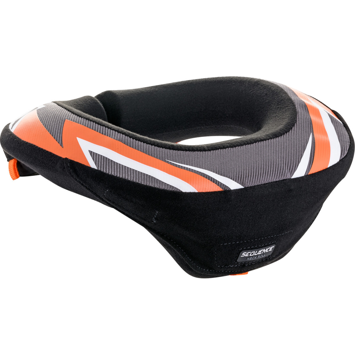 Alpinestars #6741018-148-LXL - Youth Sequence Neck Roll - Black/Anthracite/Orange - L/XL