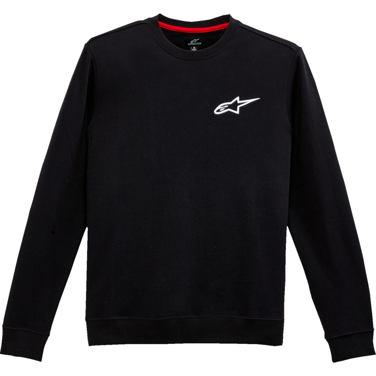 Alpinestars #1232-51020-10XL - Ageless Crew Fleece - Black - XL