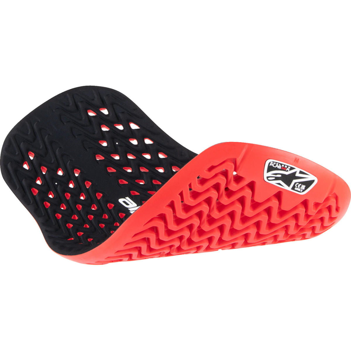 Alpinestars #6526524-31-L - Nucleon Plasma Back Protector Insert - Red/Black - Large