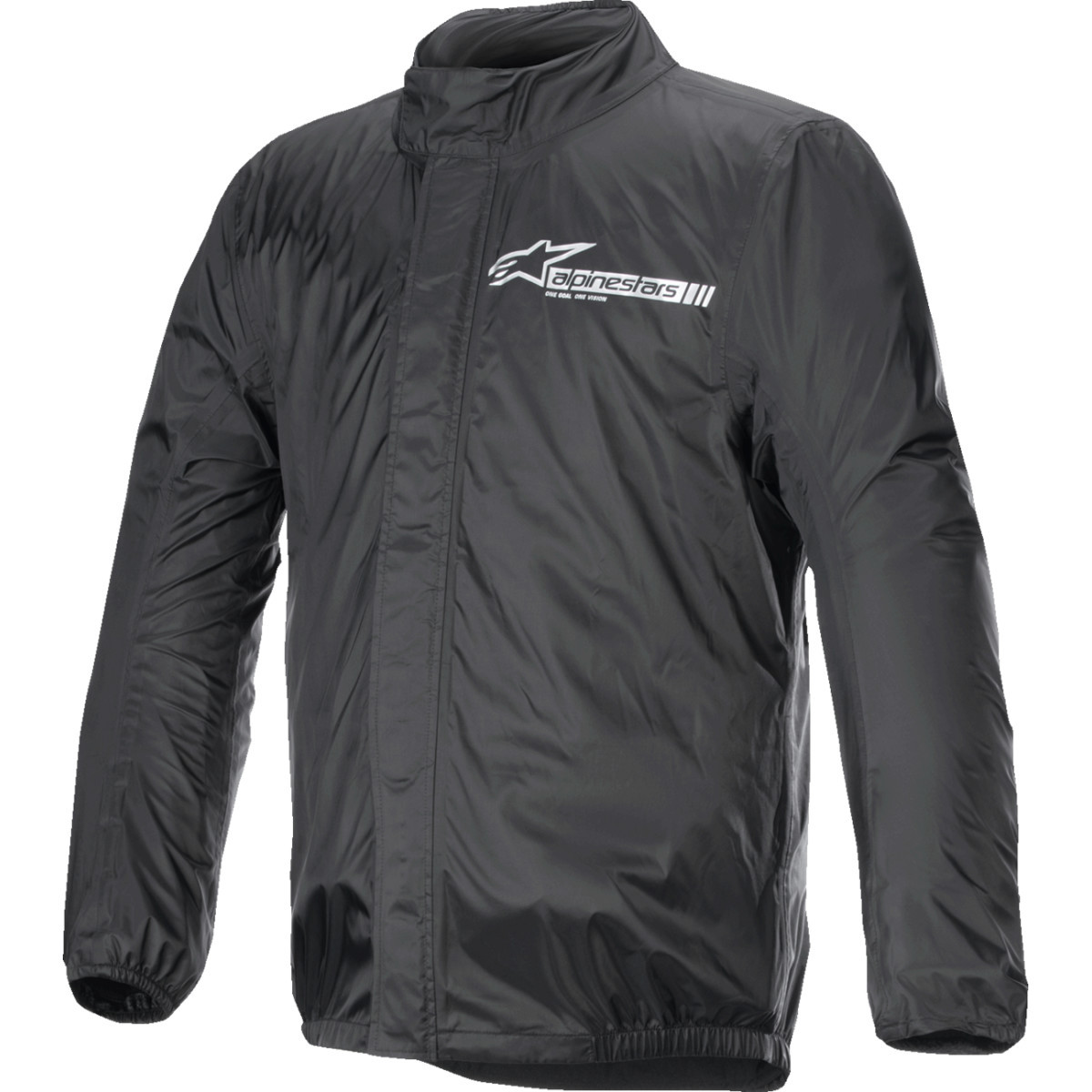 Alpinestars #3200525-10-L - Hurricane Rain v2 Jacket - Black - Large