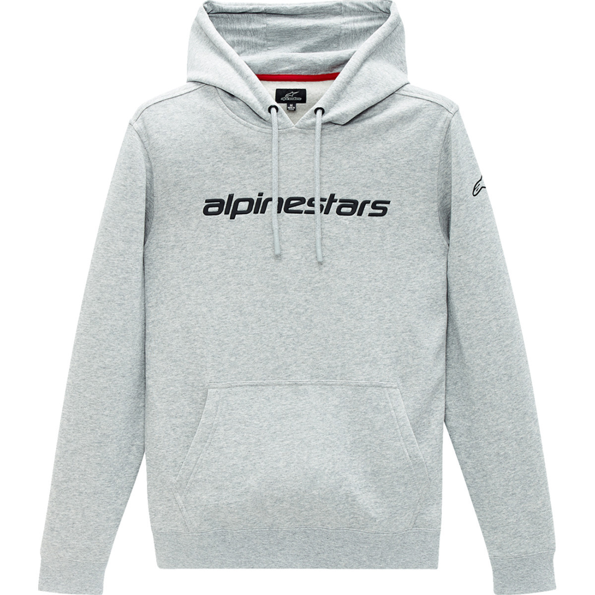 Alpinestars #1213516701026XL - Linear Hoodie - Heather Gray/Black - XL
