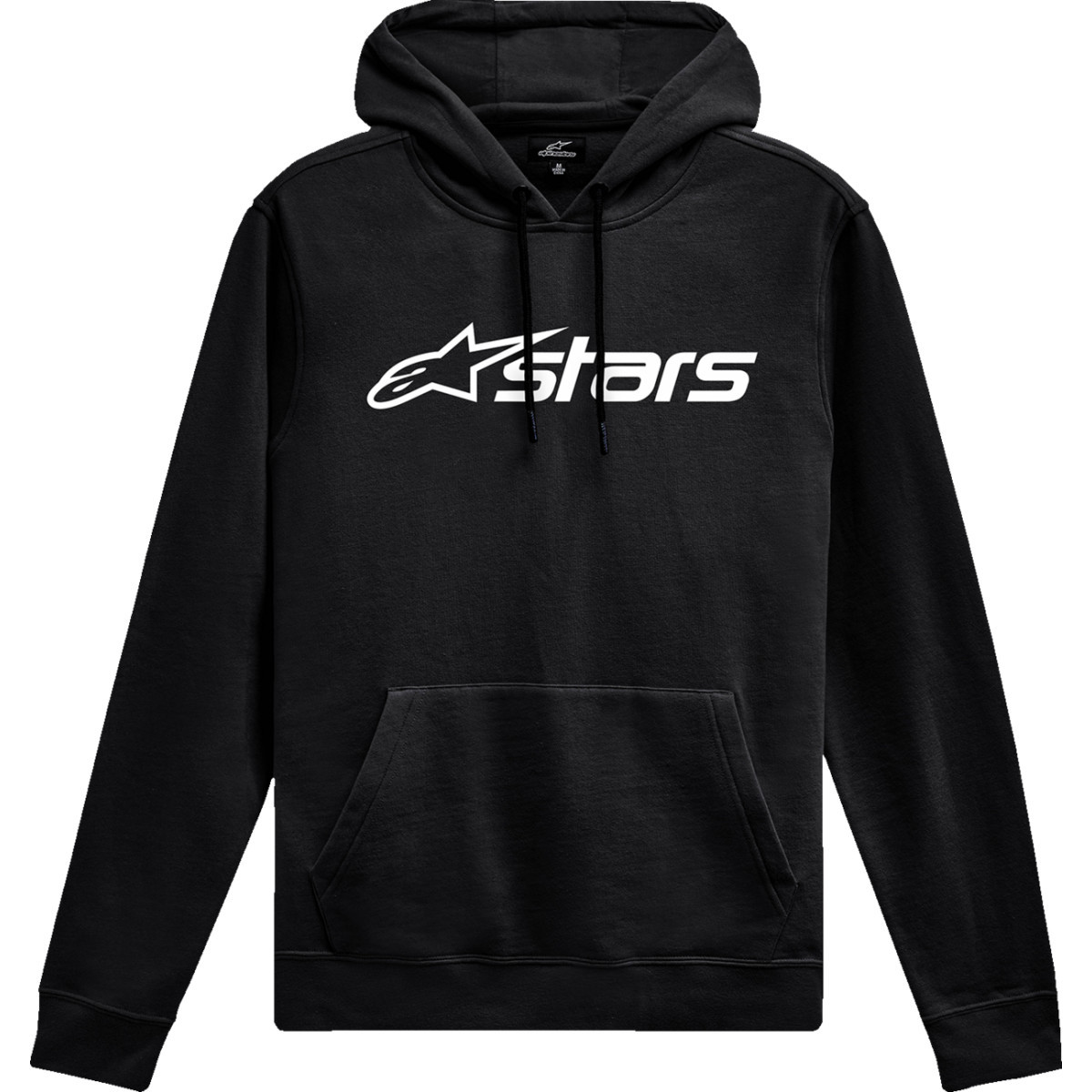 Alpinestars #1244-52030-1020-M - Blaze V3 Pullover Hoodie - Black/White - Medium
