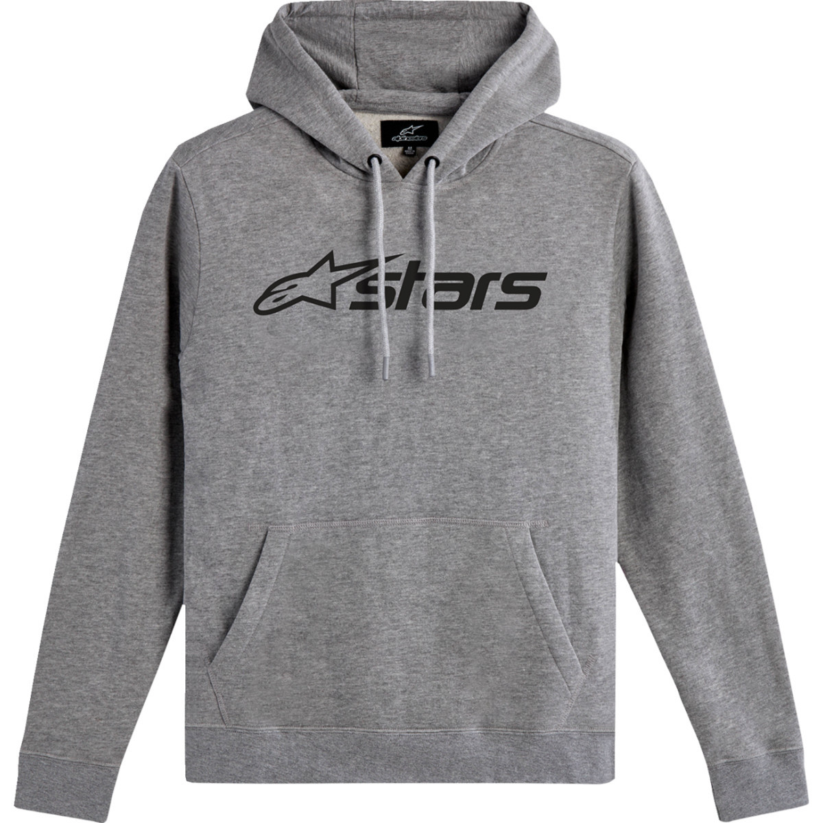 Alpinestars #1244-52030-1126-2X - Blaze V3 Pullover Hoodie - Heather Gray/Black - 2XL