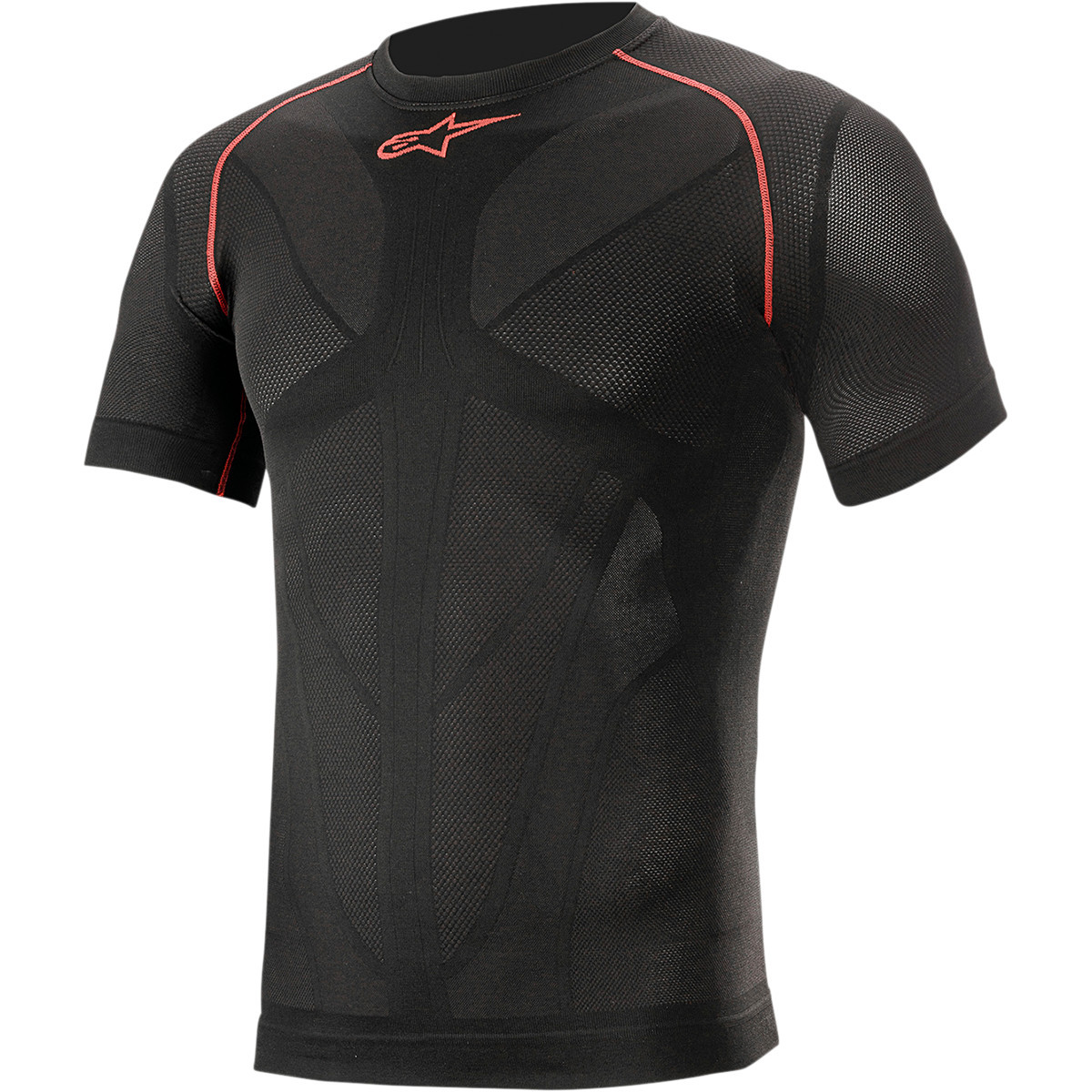 Alpinestars #4752721-13-XS/S - Ride Tech v2 Summer Short-Sleeve Underwear Top - Black - XS/S