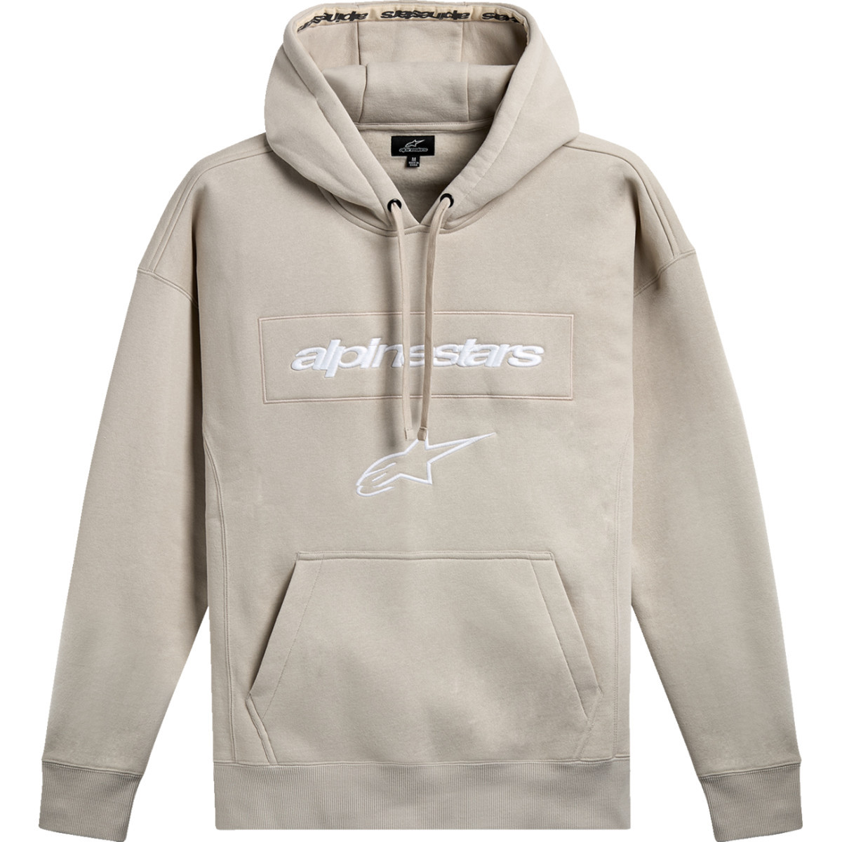 Alpinestars #1215-51000-204-XL - Exordium Pullover Hoodie - Off White - XL