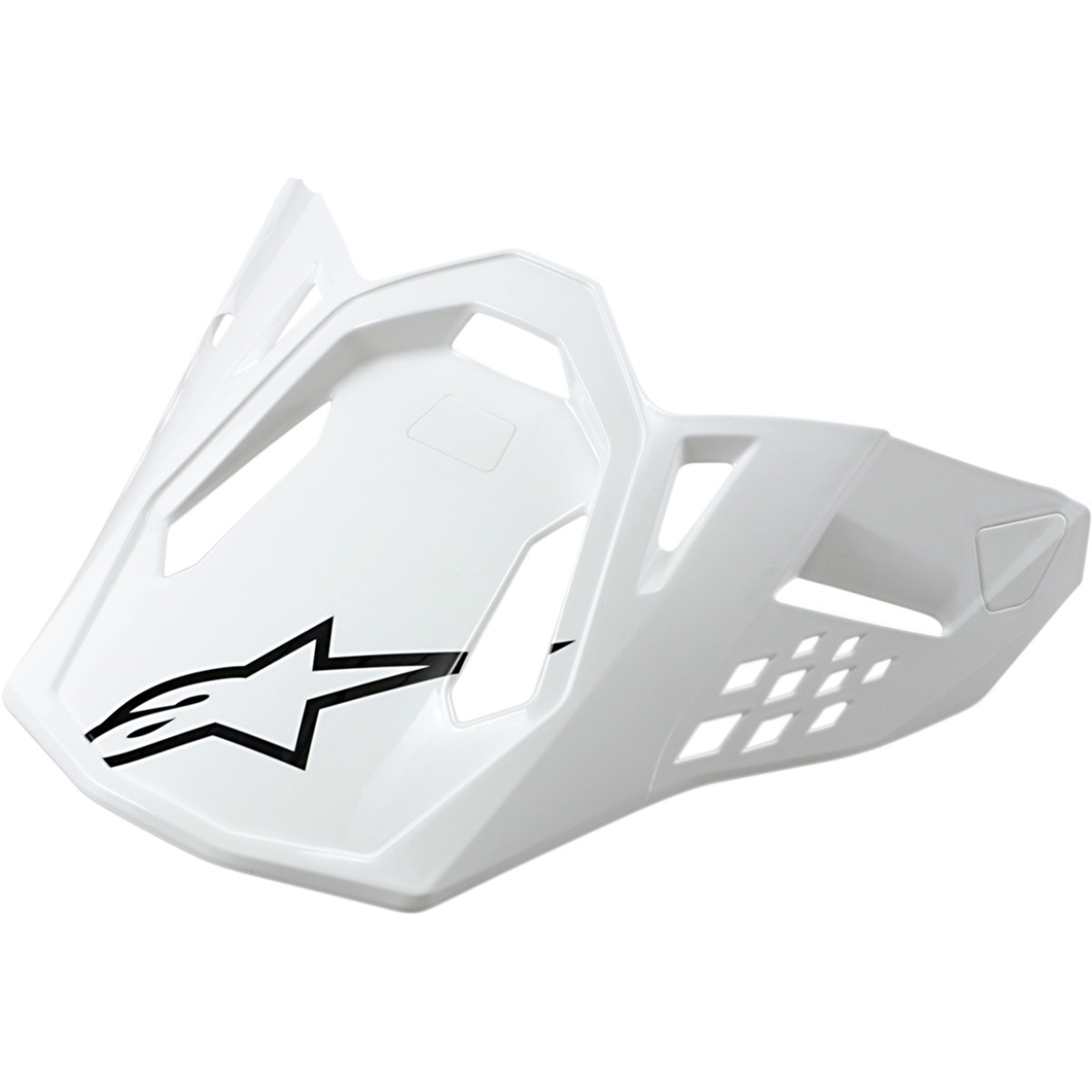 Alpinestars #89810192180OS - Supertech M10/Supertech M8 Visor - Gloss White
