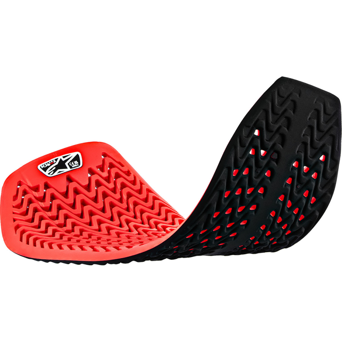 Alpinestars #6526624-31-S - Nucleon Plasma Full Back Insert - Red/Black - Small