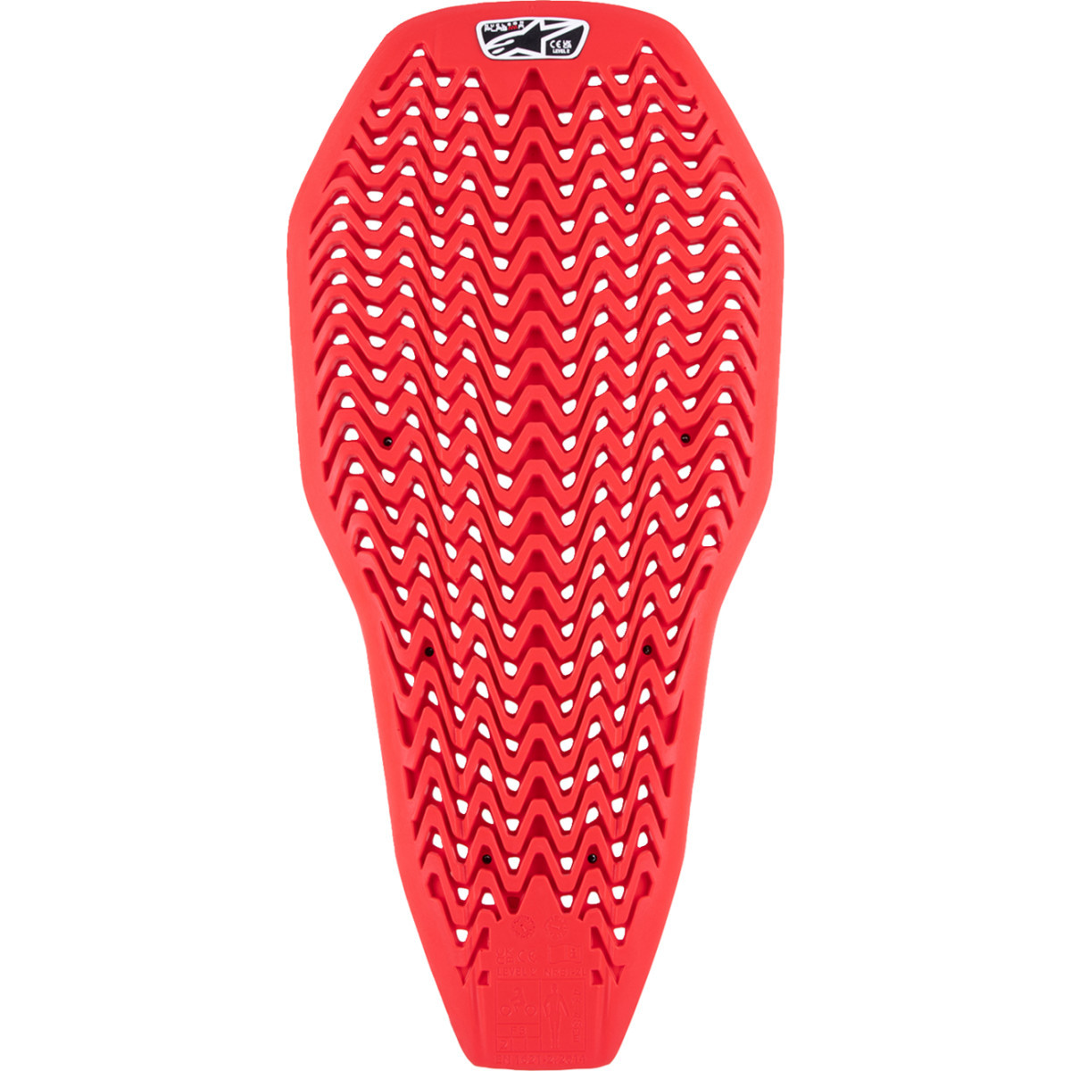 Alpinestars #6526624-31-M - Nucleon Plasma Full Back Insert - Red/Black - Medium