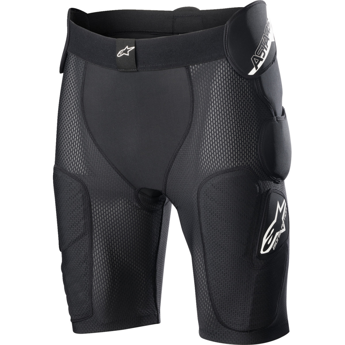 Alpinestars #6507823-10-S - Bionic Action Protection Shorts - Black - Small