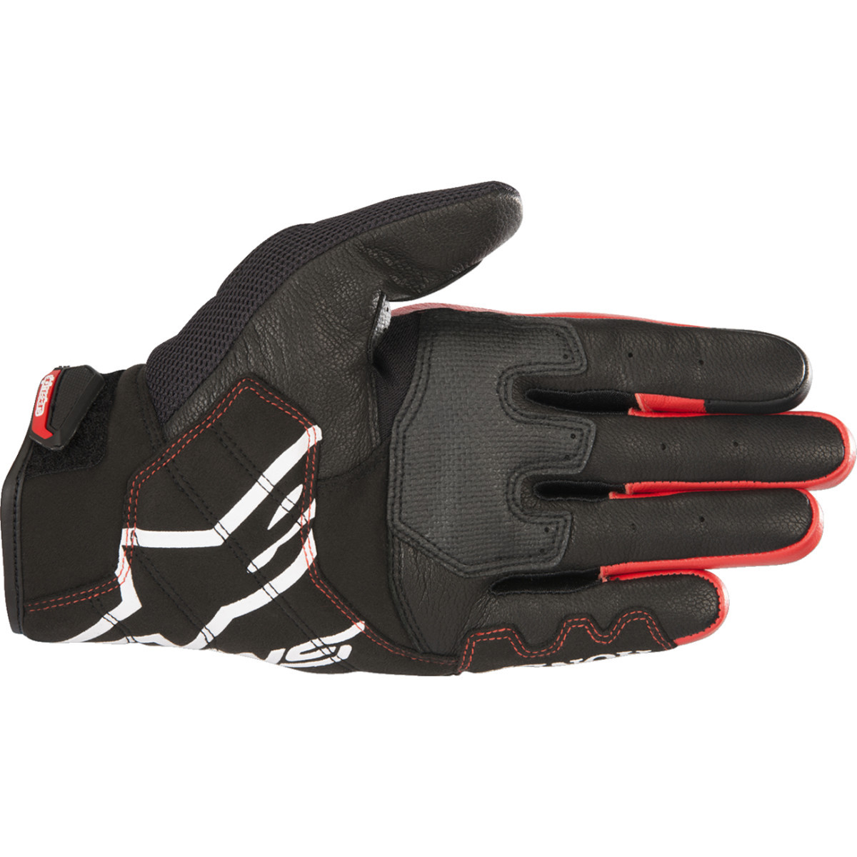 Alpinestars #3567818-13-XL - Honda SMX-2 Air Carbon V2 Gloves - Black/Red - XL