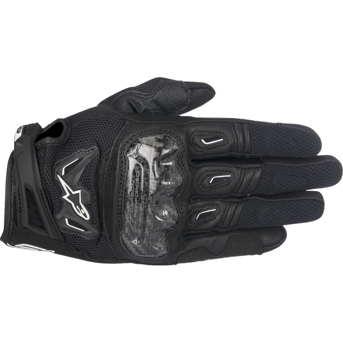 Alpinestars #3567717-10-2X - SMX-2 Air Carbon V2 Gloves - Black - 2XL
