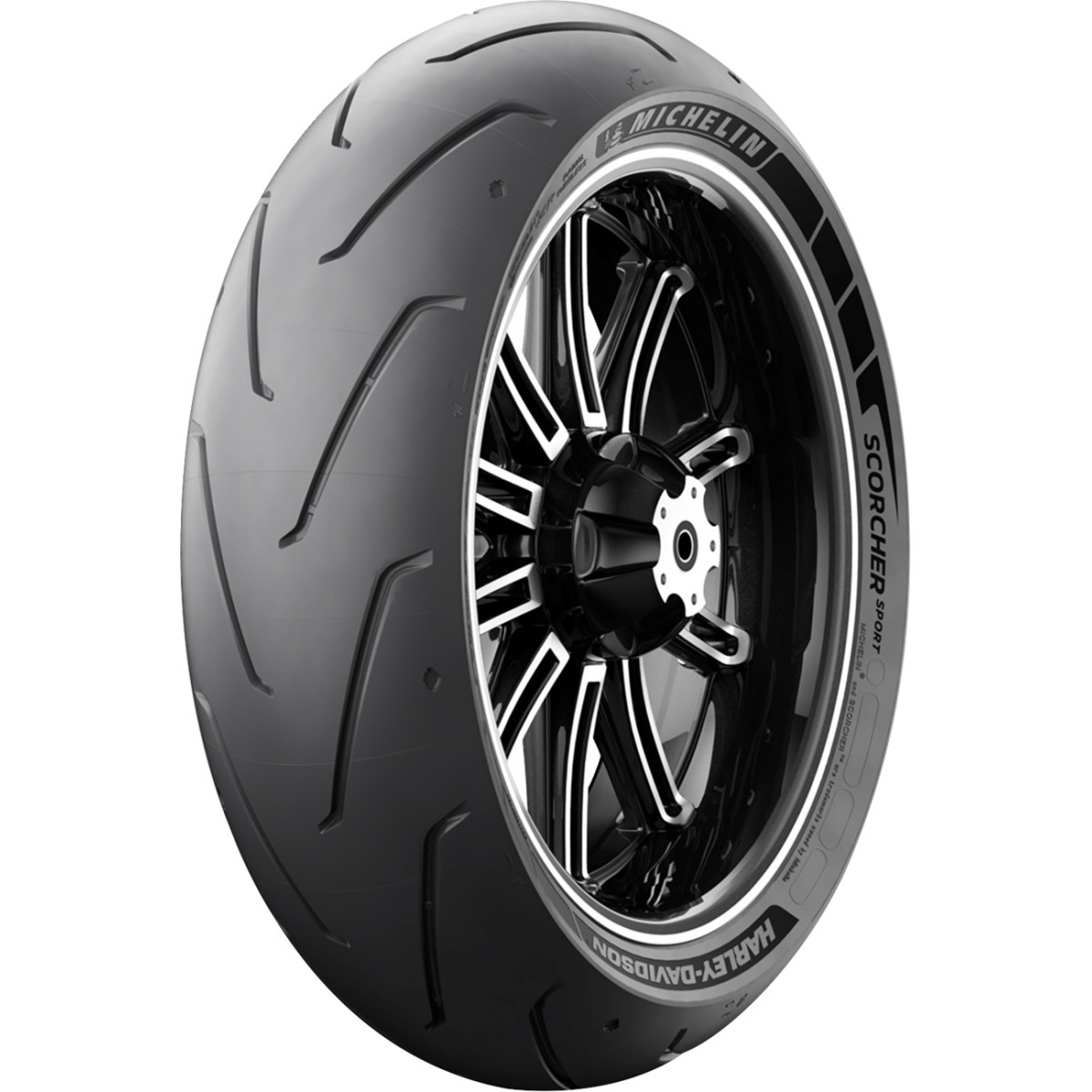 Michelin #65840 - Tire - Scorcher Sport - Rear - 180/55ZR17 - (73W)