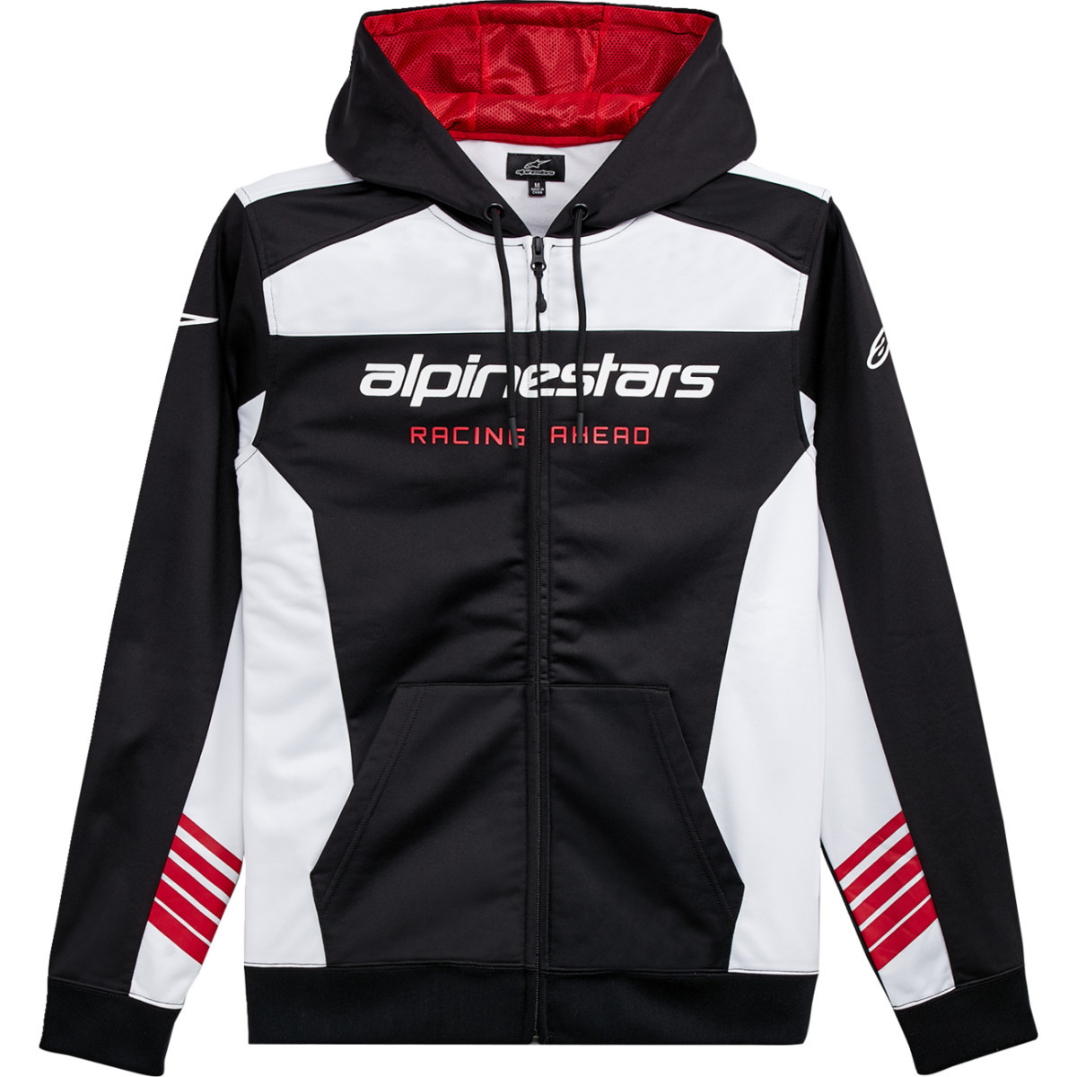 Alpinestars #12325110010202X - Session LXE Fleece - Black/White - 2XL