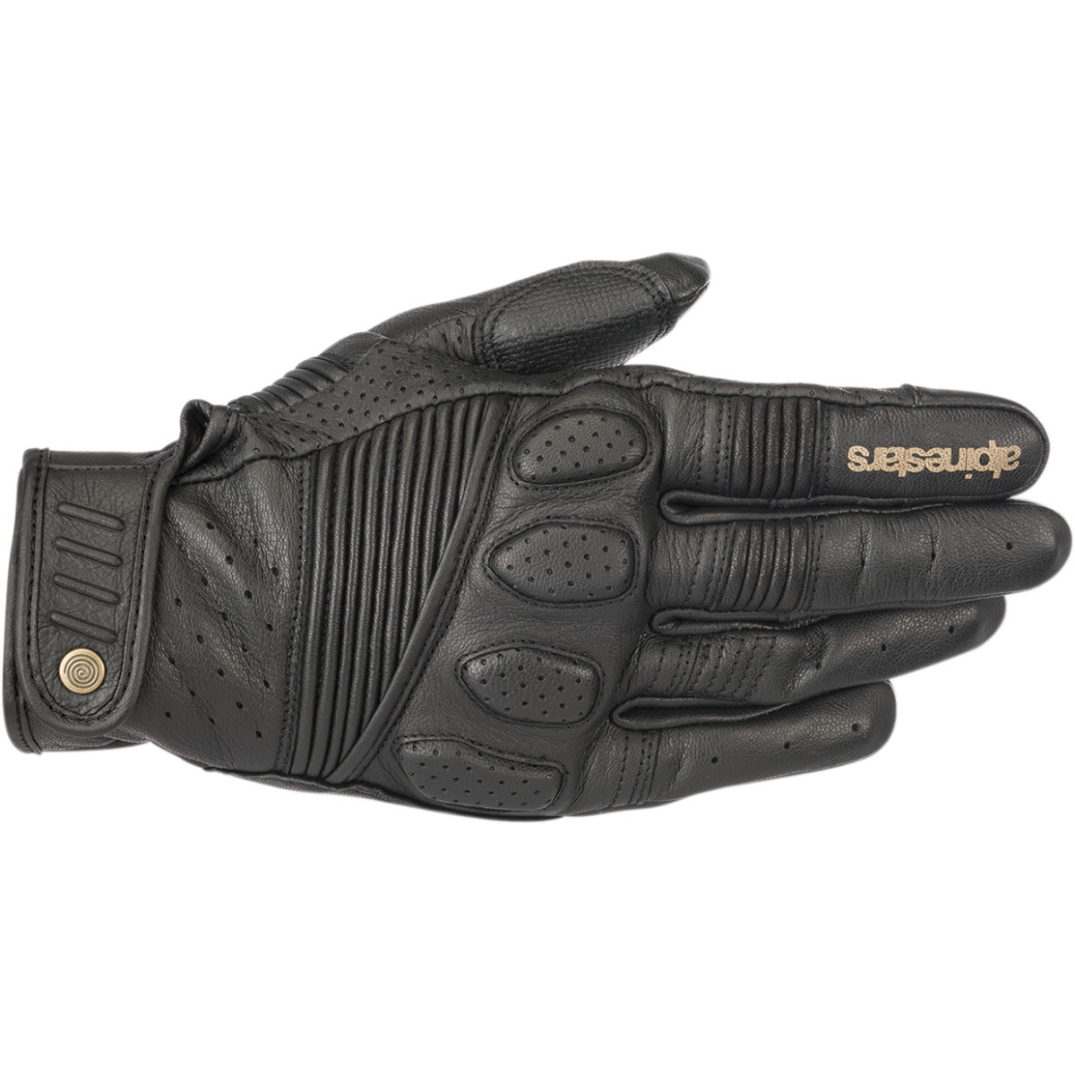 Alpinestars #3509018-1100-S - Crazy Eight Gloves - Black/Black - Small