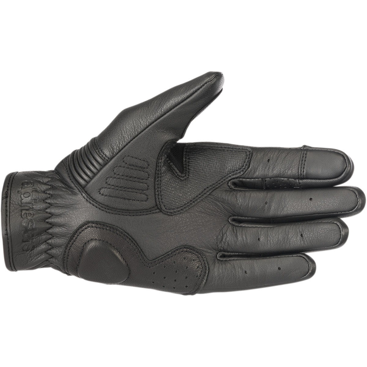 Alpinestars #3509018-1100-XL - Crazy Eight Gloves - Black/Black - XL