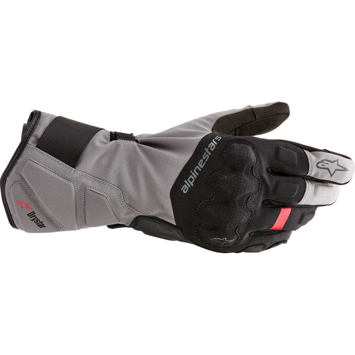 Alpinestars #3525924-111-2X - W-7 V2 Drystar® Gloves - Black/Dark Gray - 2XL