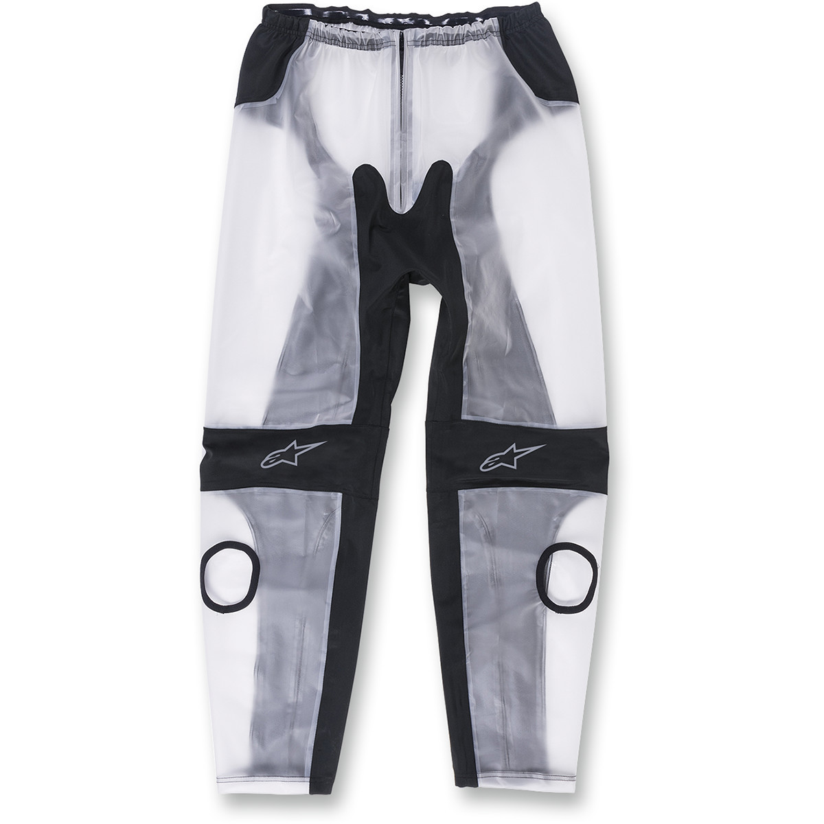 Alpinestars #3224917-01-2X - Racing Rain Pants - Black/Clear - 2XL