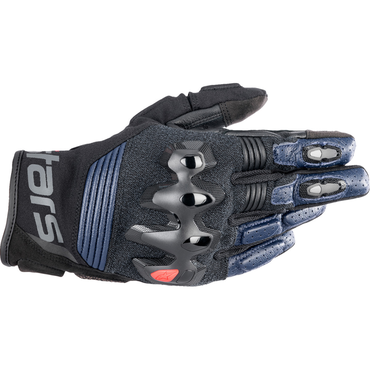 Alpinestars #3504822-7109-XL - Halo Gloves - Dark Blue/Black - XL
