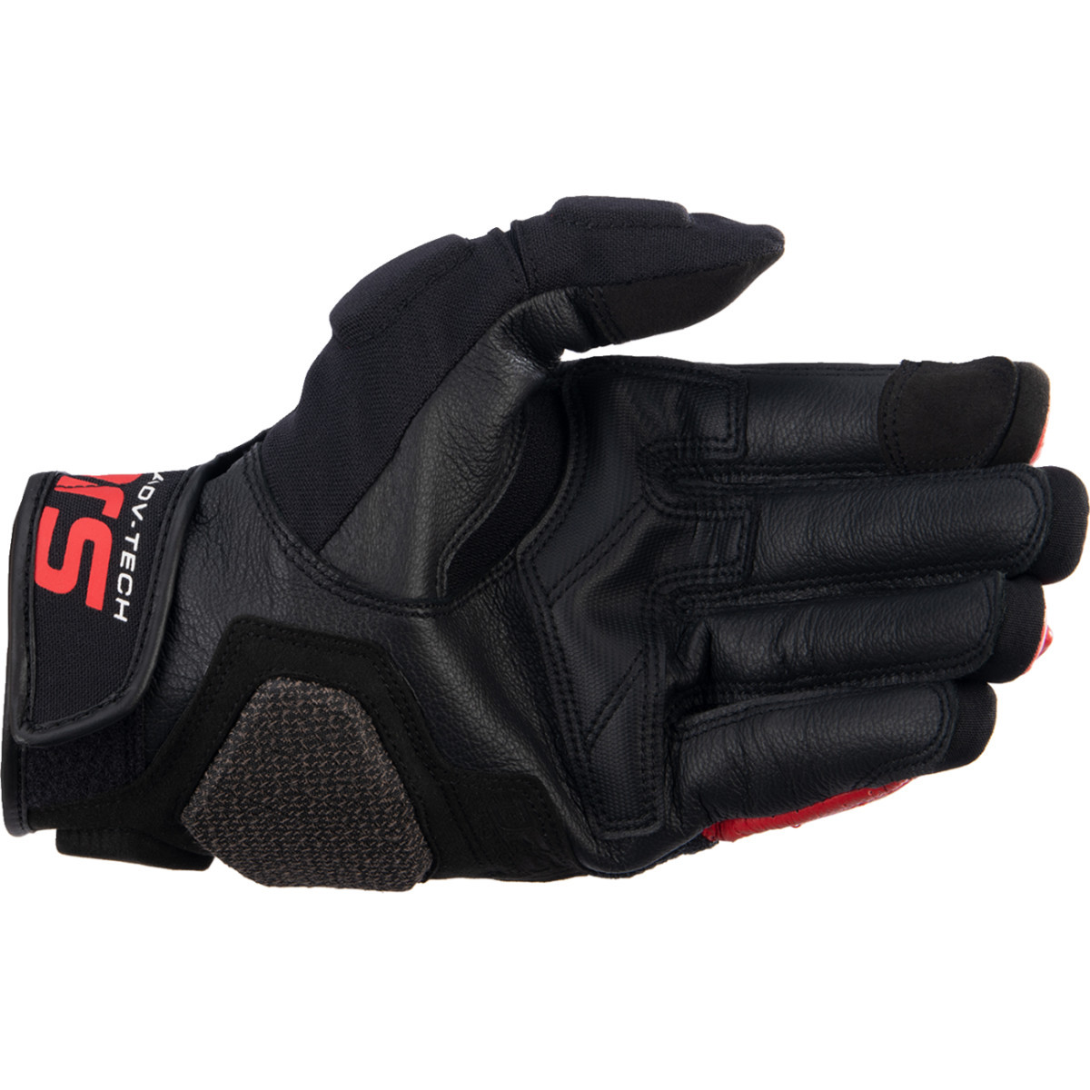 Alpinestars #3504822-1304-XL - Halo Gloves - Black/White/Bright Red - XL