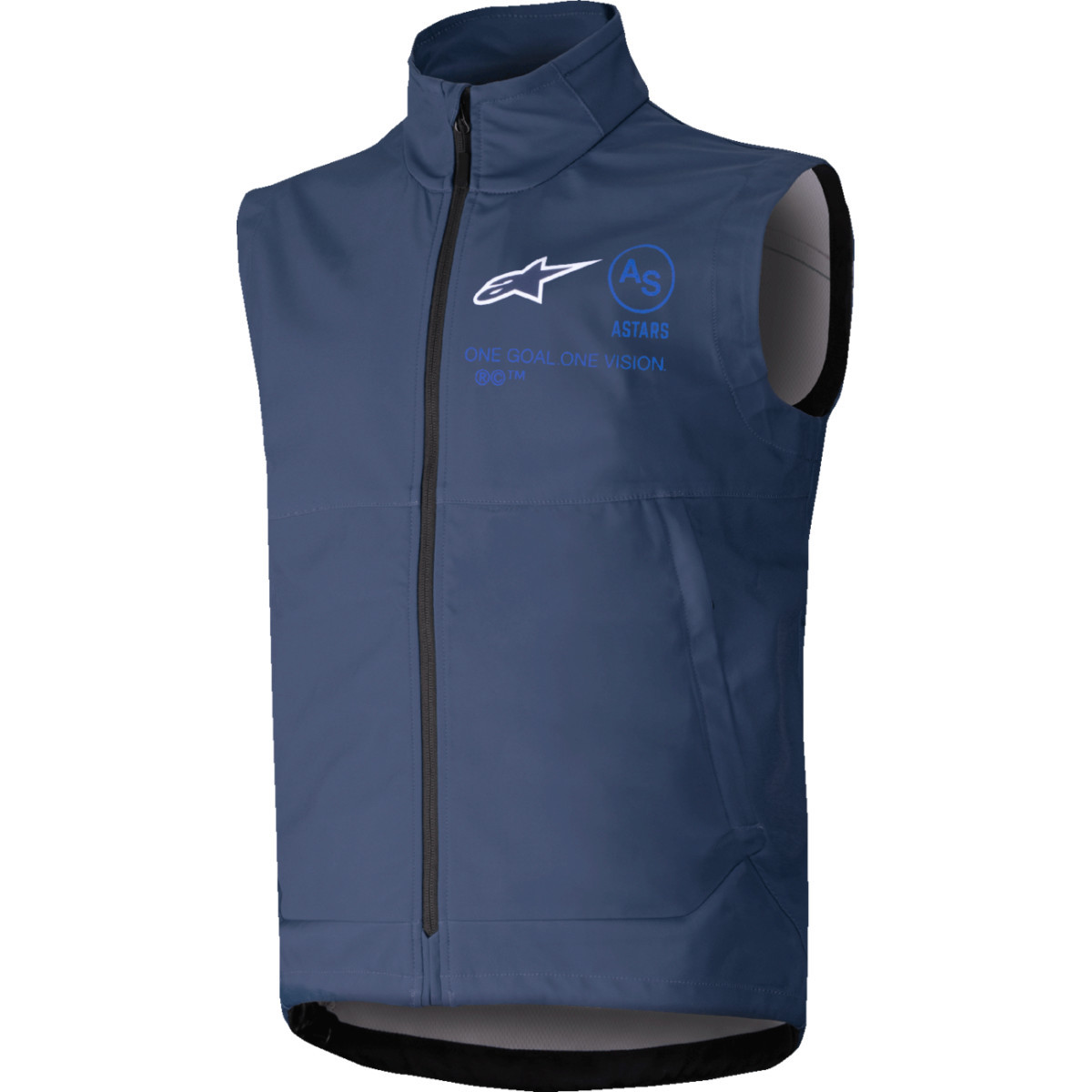 Alpinestars #3700325-7158-XL - Techstar Softshell Vest - Navy - XL